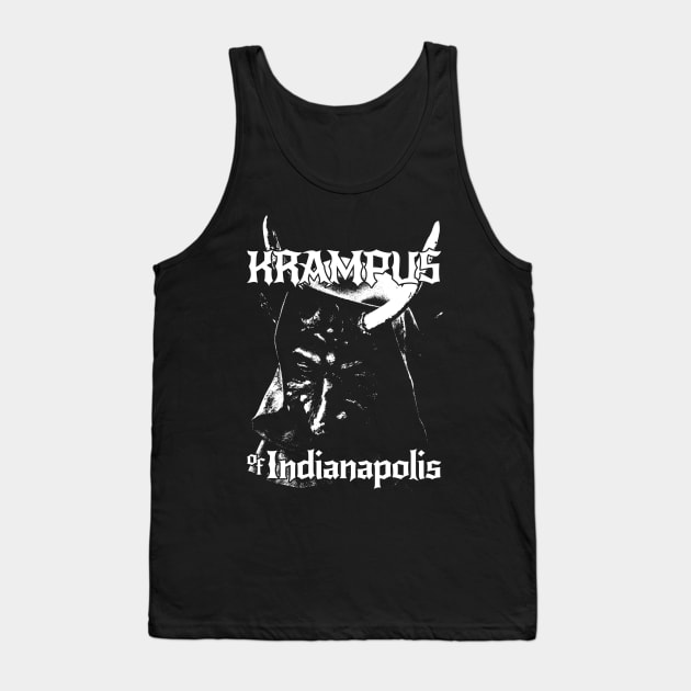 Krampus of Indianapolis Mask Tank Top by Saint Mykal